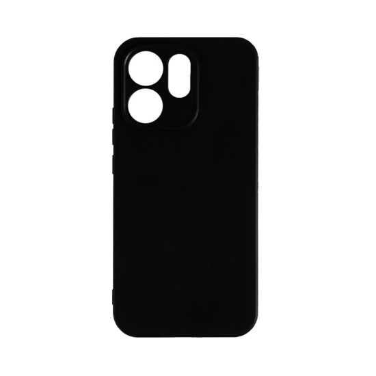 Capa de Silicone com Moldura de Câmera para Oppo Reno 15F 5G Preto